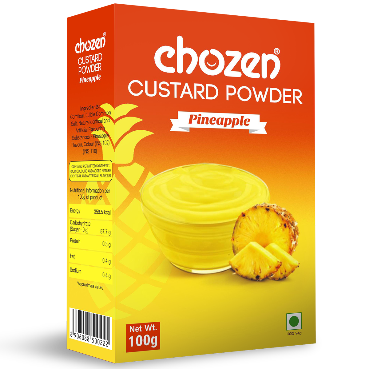 Custard Powder Pineapple