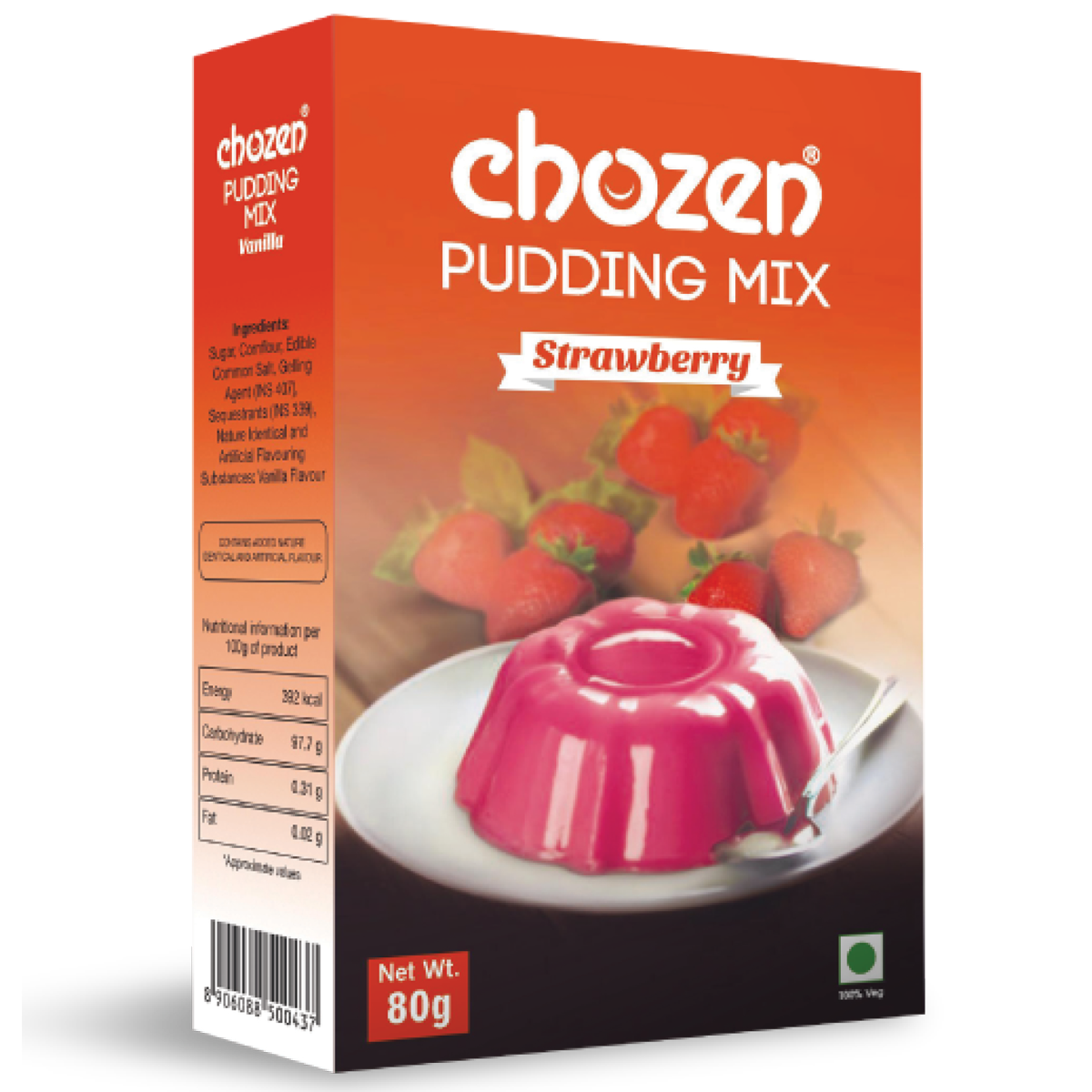 Pudding Mix Strawberry
